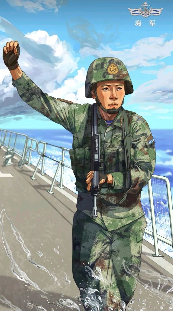 我爱绿军装～诗║朱学钊（图15）