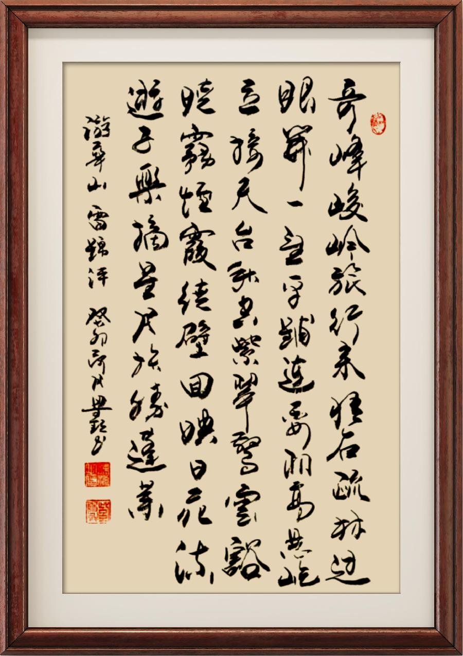野草诗社十二(江苏)研修院024期微刊《惊险天下第一山一华山》(图39)