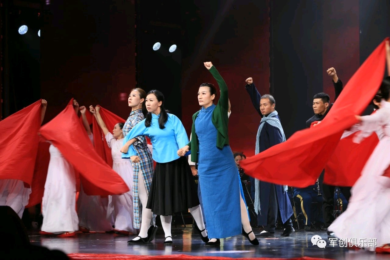 “红歌颂八一，热血铸军魂”庆祝建军周年96周年暨中国老兵文工团成立一周年晚会在河北省石家庄落下帷幕（图19）