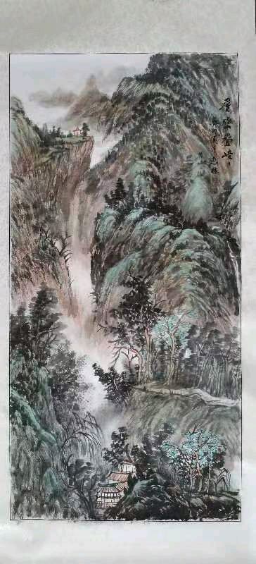 厚重清新写出大美意境一一著名画家程惠林作品欣赏(图13)