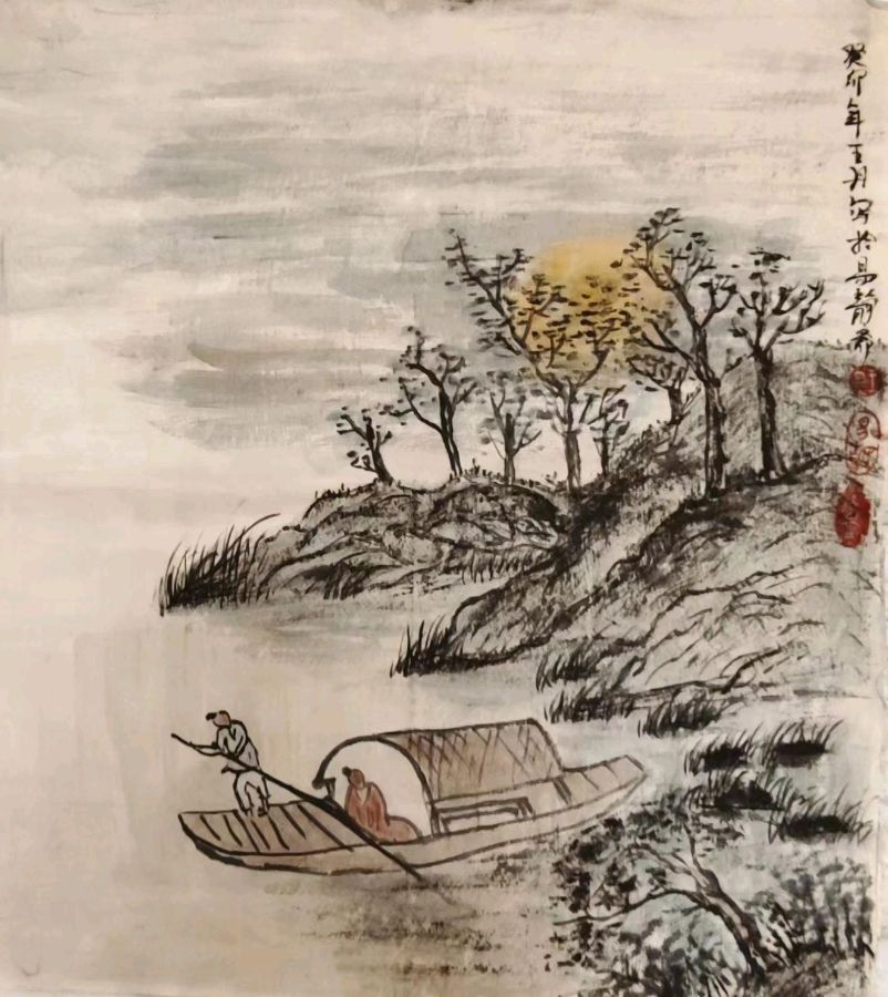 清新隽永写出大美意境‖著名画家王丹作品欣赏（图14）