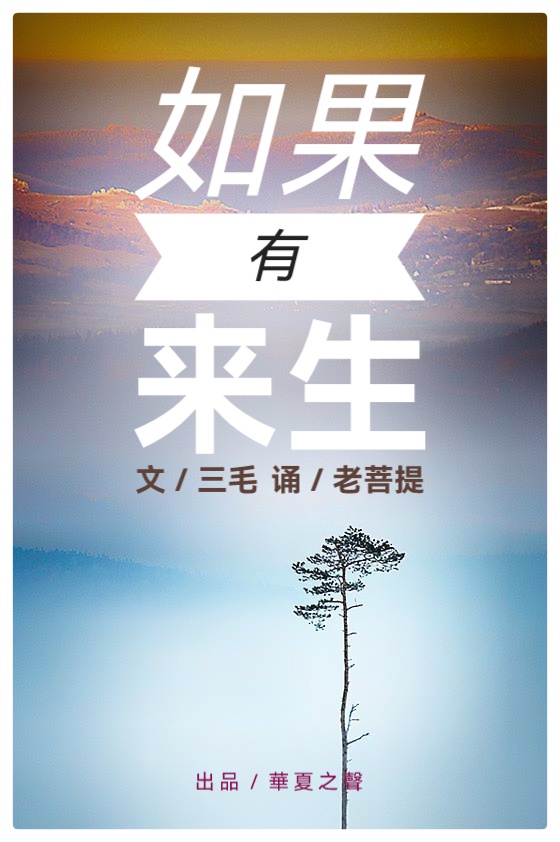 《如果有来生》文/三毛 诵/老菩提(图2)