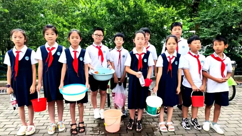 许昌市光明路小学假日雏鹰小队 践行文明 让共享单车不孤单社会实践活动（图7）