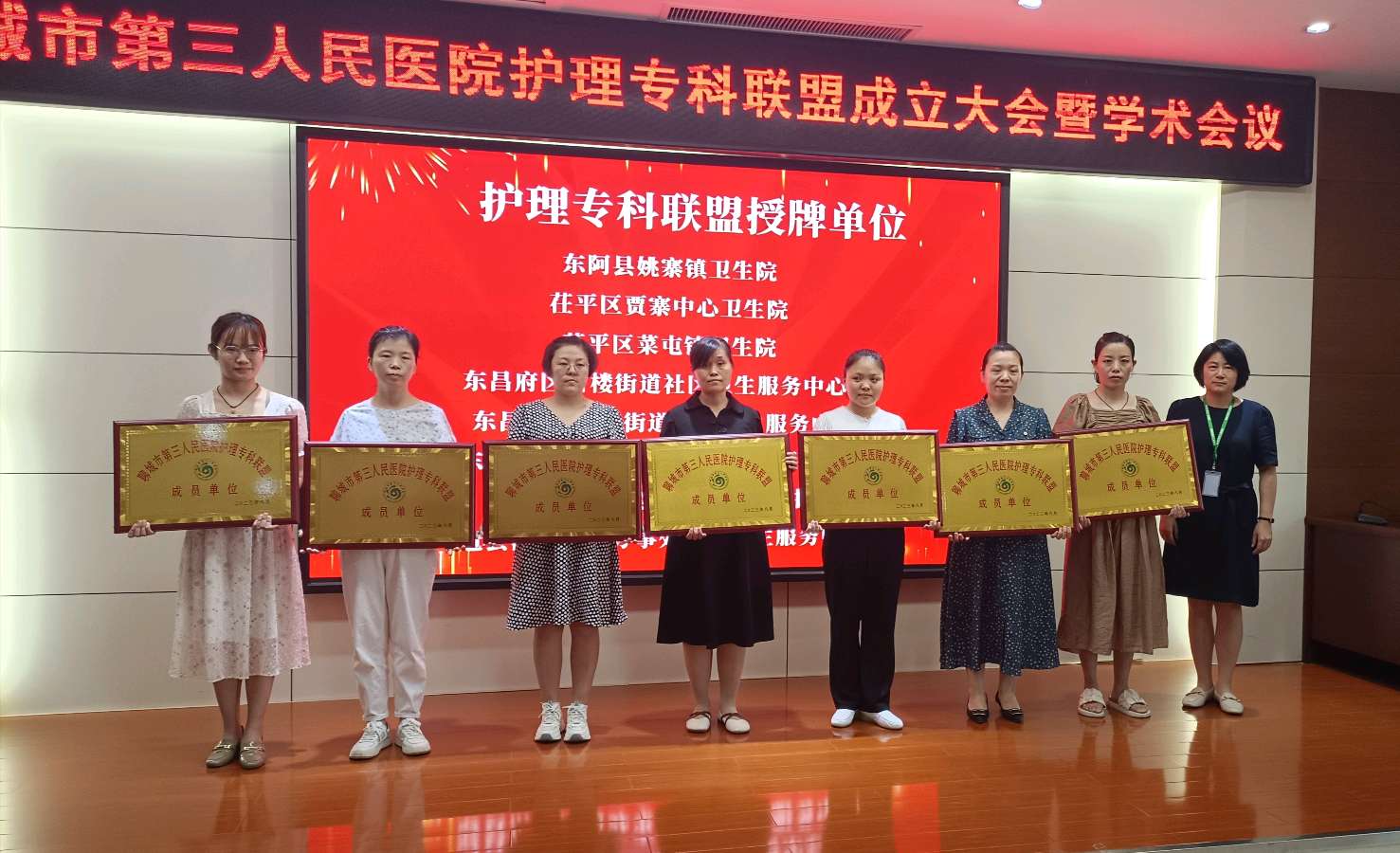 聊城市第三人民医院护理专科联盟成立大会暨学术会议召开（图4）
