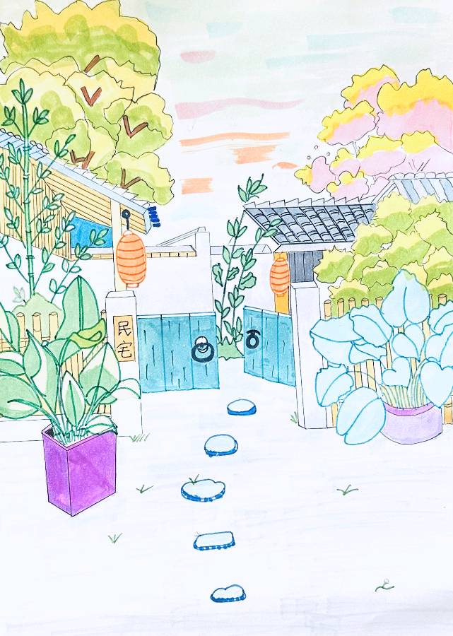 貌似平凡实则不凡的简笔画 简笔画作者/娅莉（图8）
