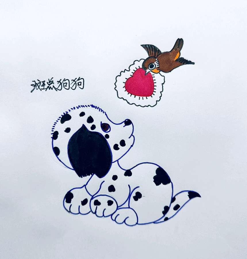 貌似平凡实则不凡的简笔画 简笔画作者/娅莉（图11）