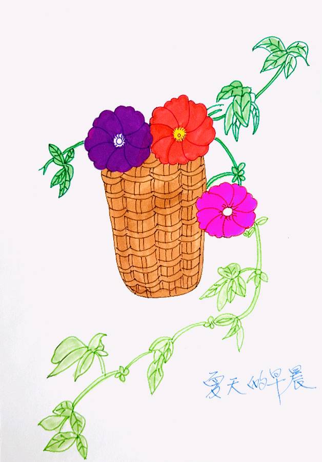 娅莉彩色简笔画连载第四辑（图18）
