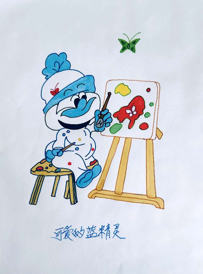 娅莉彩色简笔画连载第四辑（图17）