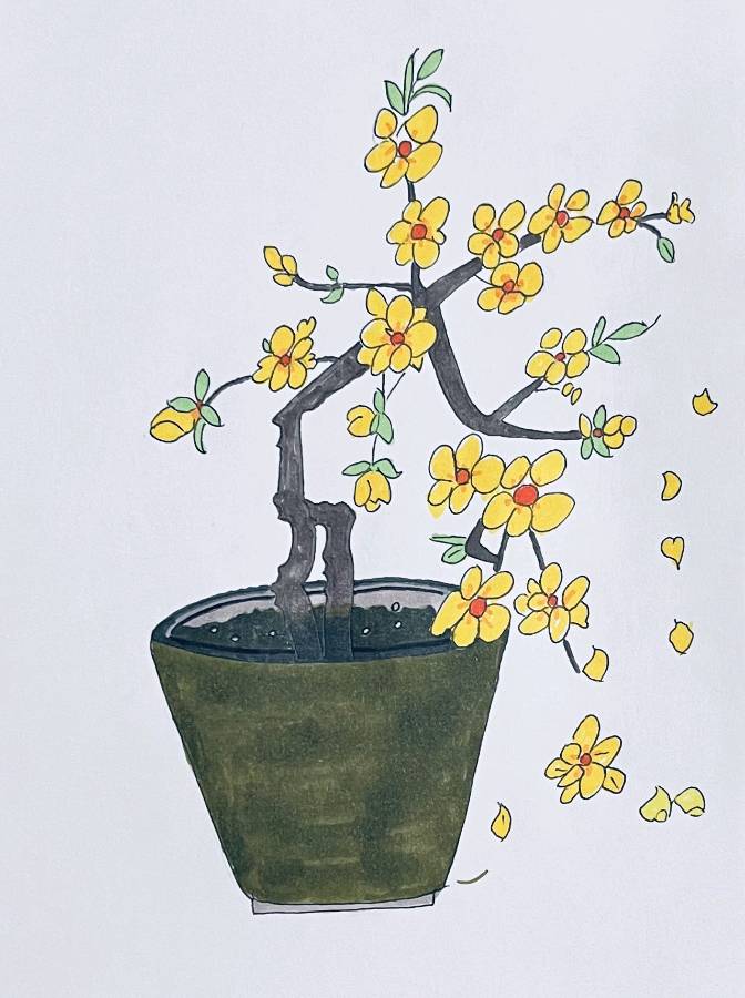 娅莉彩色简笔画第七辑（图12）