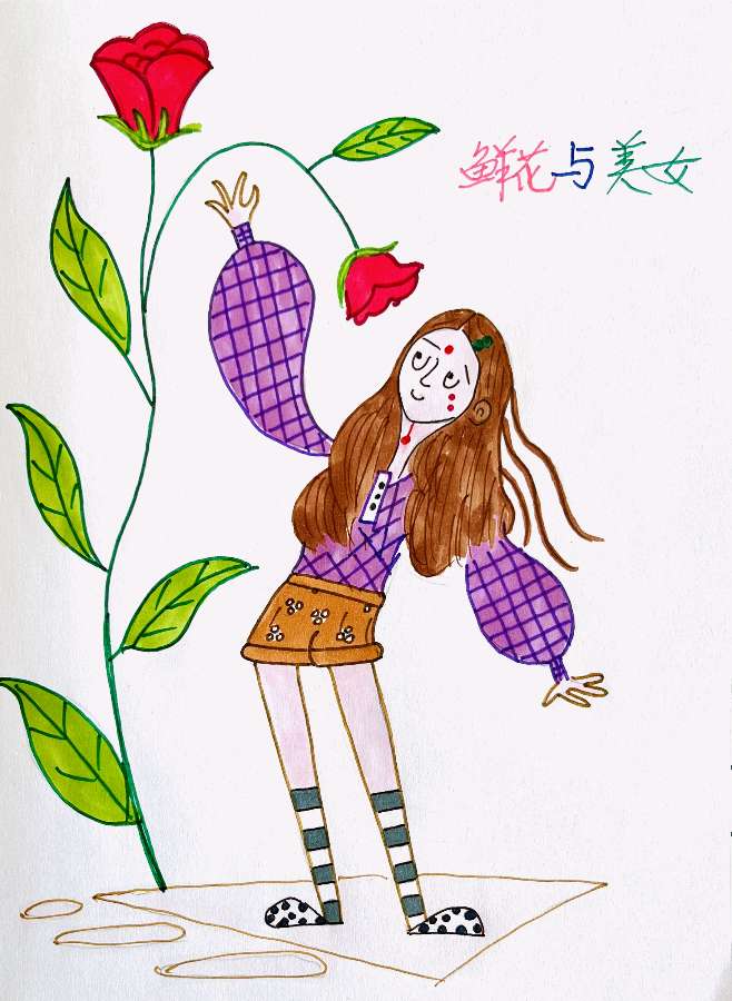 娅莉彩色简笔画连载第八辑（图11）