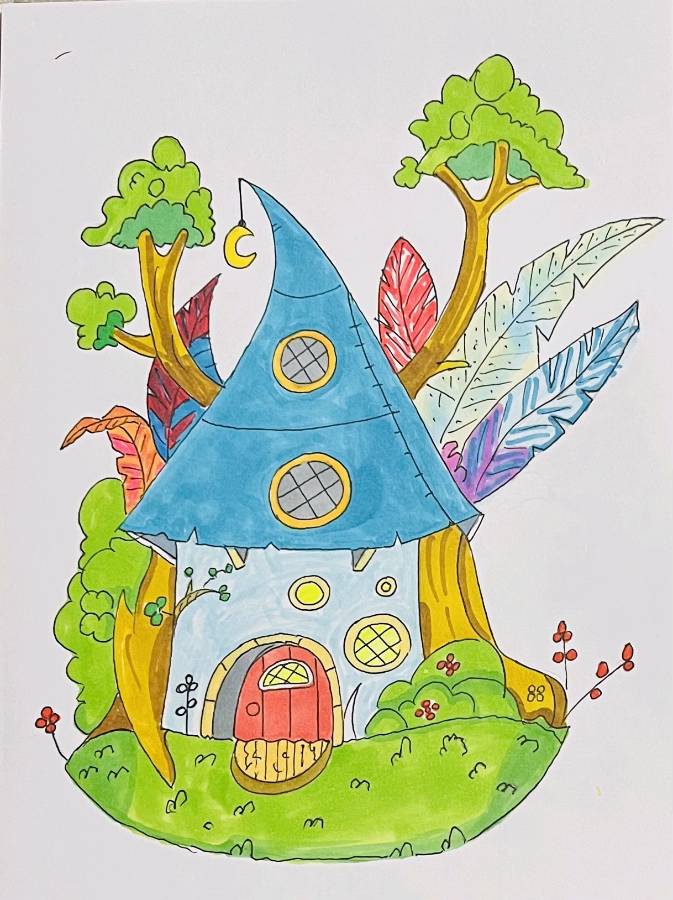 娅莉彩色简笔画连载第十辑（图15）