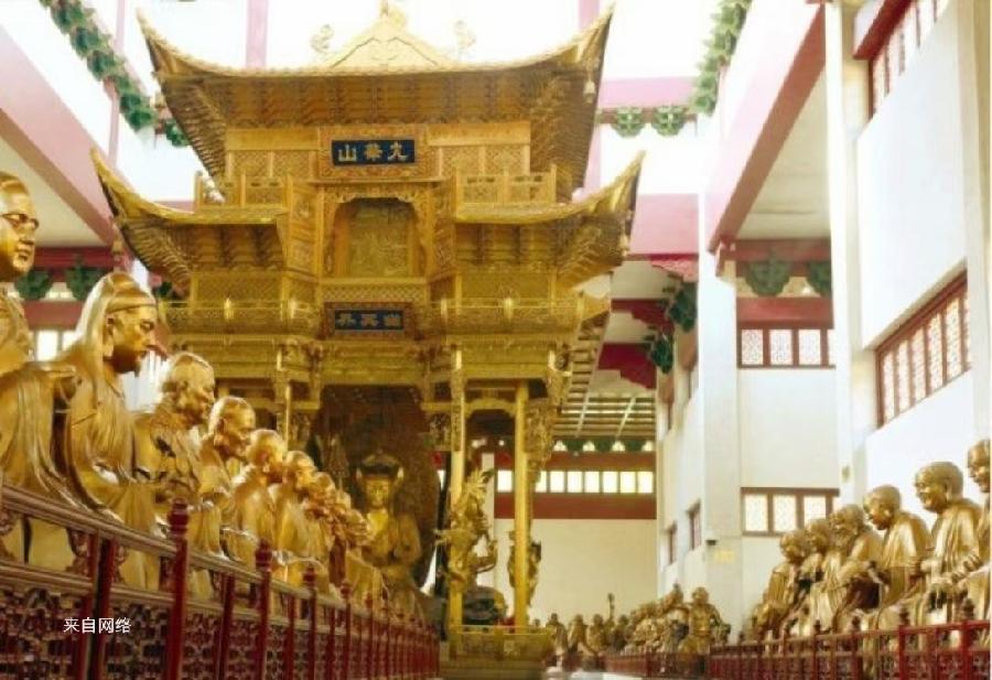 ［石岩磊］文游天下（850）杭州灵隐寺……莲叶之珠文学社（图9）