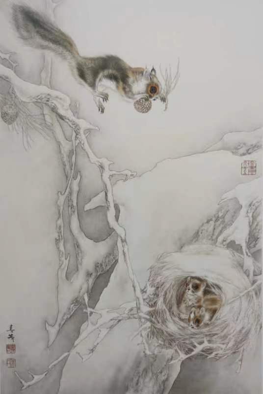 艺术人生 笔墨精灵——著名画家李树东心中的恩师米春茂先生(图6)
