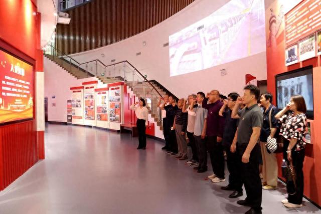 聊城市科协赴茌平开展现场教学主题党日活动(图3)