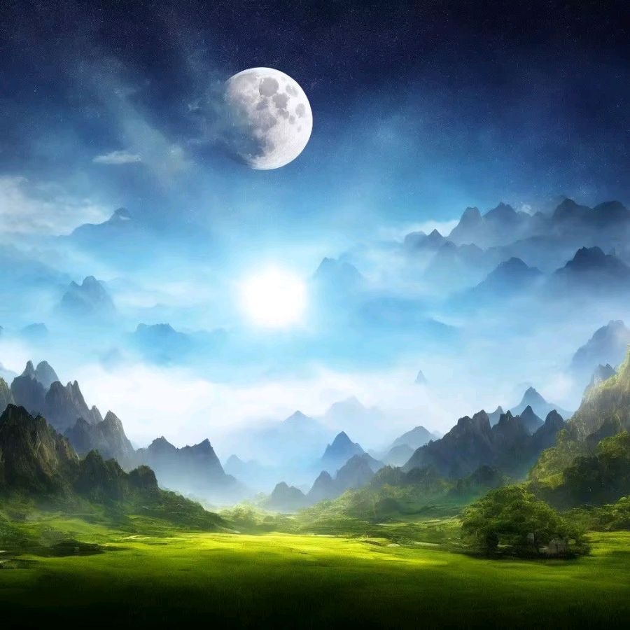 《初秋月夜》作者/庆福 主播/水晶 主编/胡琴