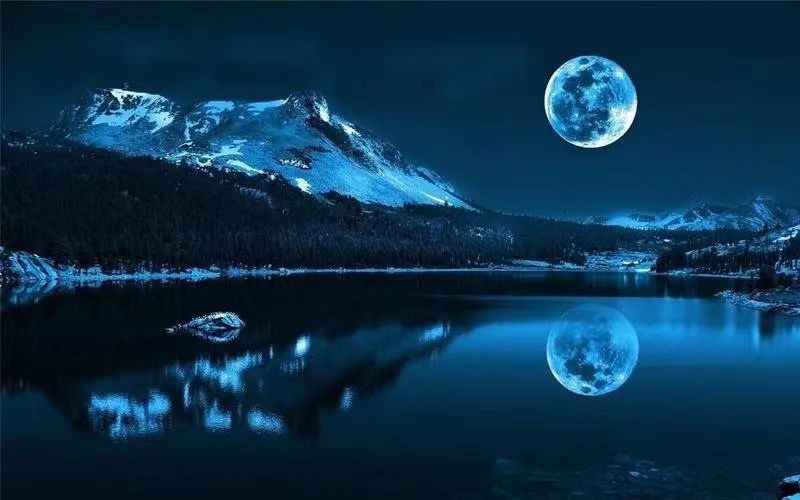 诵阿琼/文周峰：《望着月亮，就想起了您》（图3）