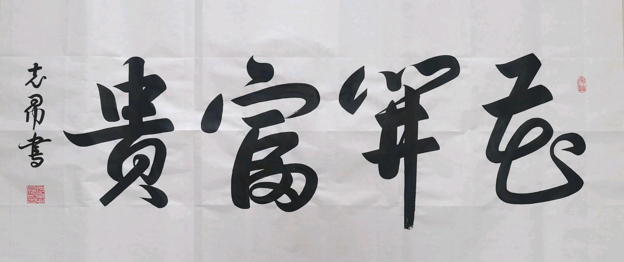 《世界名家》《九江文学社：北京头条》著名艺术家沈志昂先生美文及精美书法欣赏（图15）