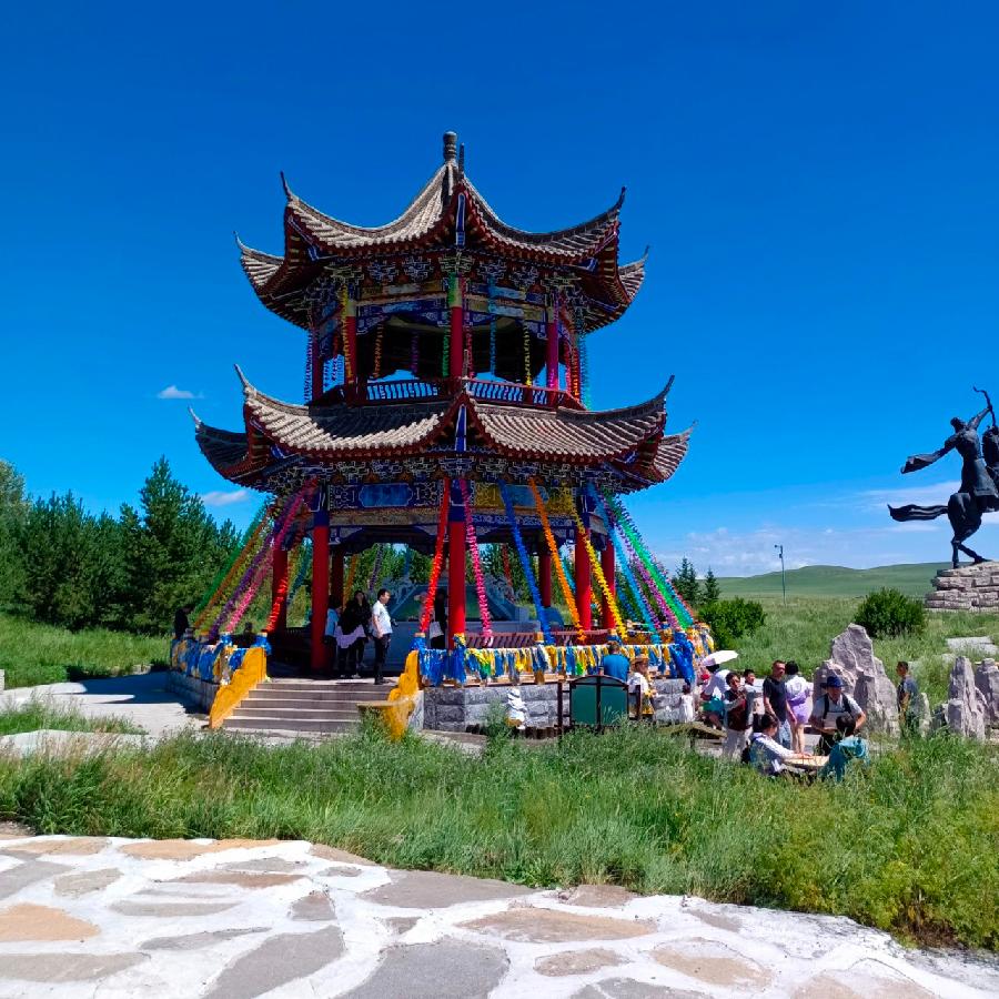 诵铁魂/文刘志民:《美丽的乌拉盖秋色》(图2)