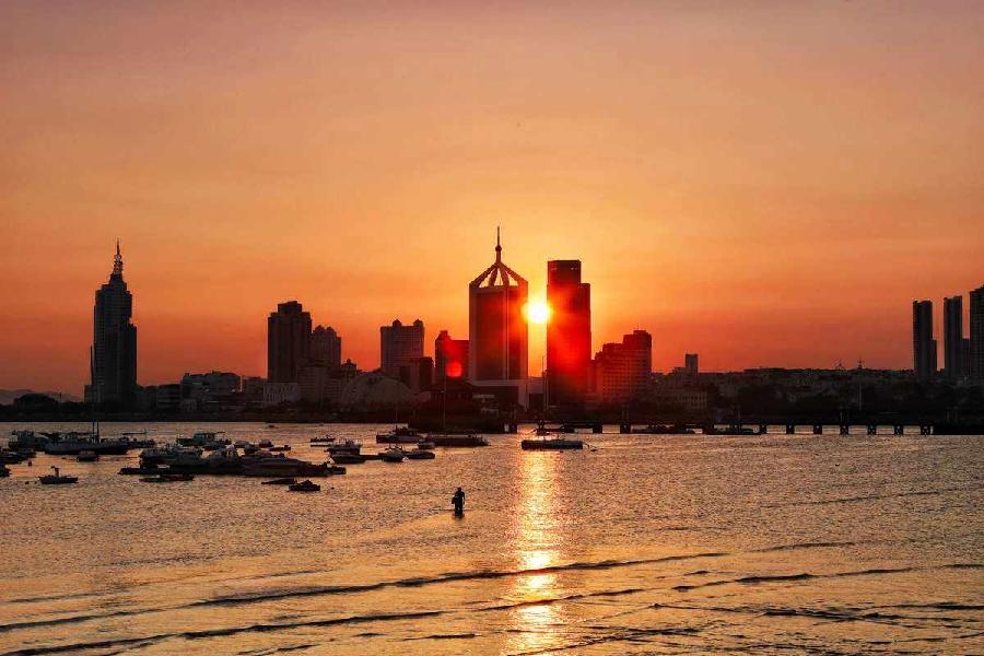 【新诗大观】晚年誓做红夕阳——秋分时节从威海南海新区避暑消夏结束回故乡石家庄纪实||文/王德福