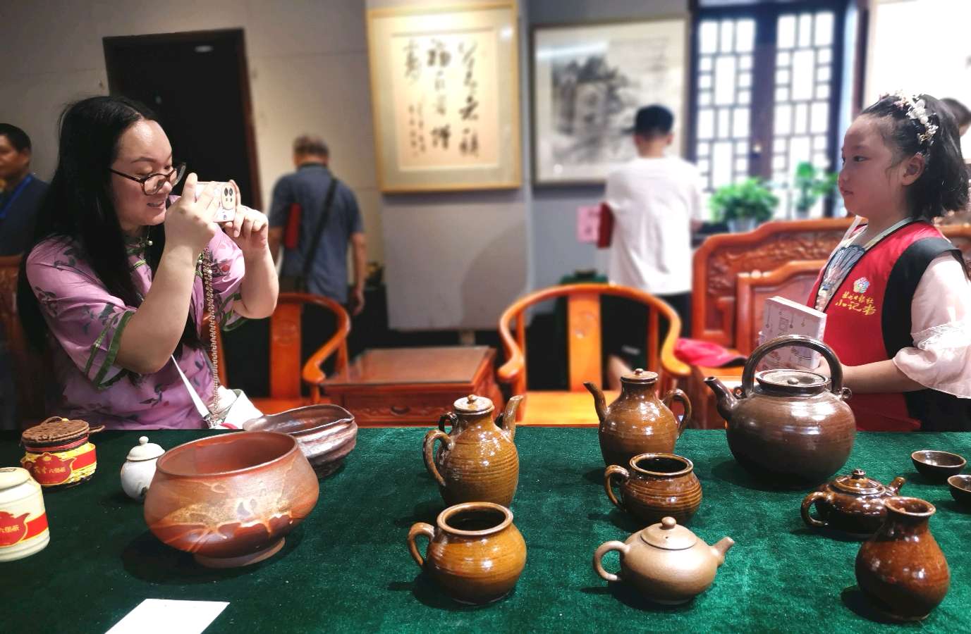桂林市文促会隆重举办陶艺设计大赛喜迎中秋.国庆佳节∥中国桂林都市漓江诗书画社微刊总(第105期)(图39)