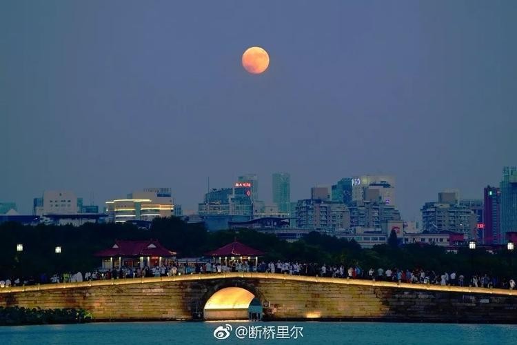 【海上生明月，天涯共此时】张建国//行香子•西湖赏月（图5）