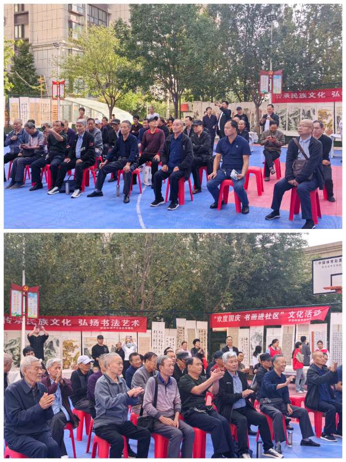 偃师区老年书画家协会送文化之十五～走进齐庄暨伊洛分会齐庄书画社授牌成立（图3）