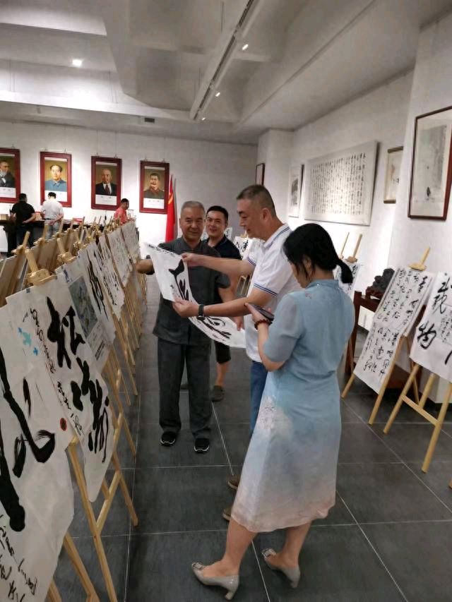 鱼新峰行草书法作品展（图4）