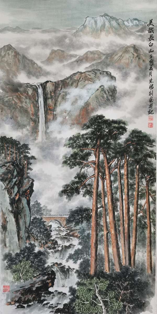 朱胜利国画欣赏之四（图8）