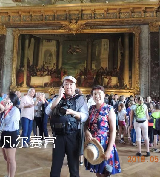 游法国“凡尔赛宫”二首~诗||李耀文(图20)