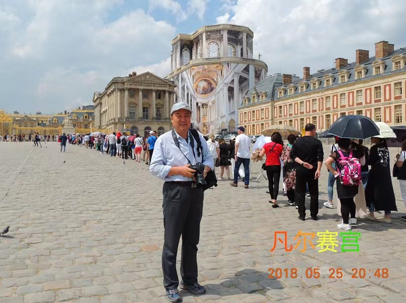 游法国“凡尔赛宫”二首~诗||李耀文(图19)