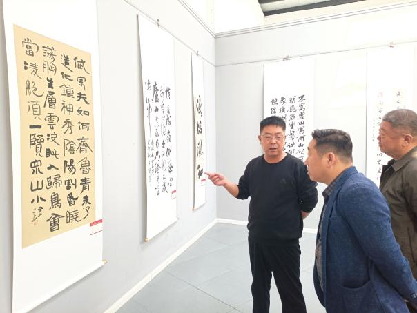 “翰墨雅集”庆国庆聊城市书画作品展开幕(图10)