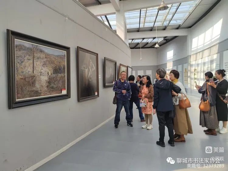 “翰墨雅集”庆国庆聊城市书画作品展开幕(图11)