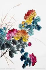 七绝·画菊(文/冯清明)……莲叶之珠文学社(图5)