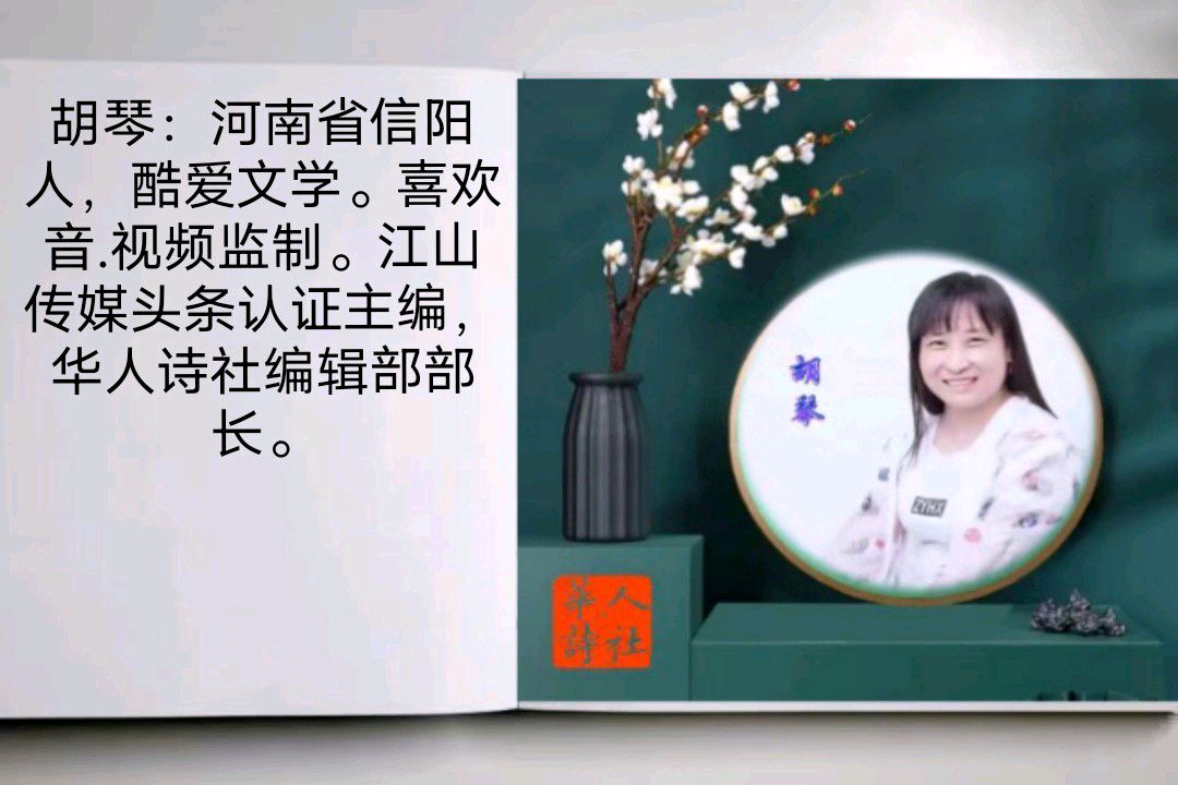 华人诗社江风秦雨个人作品专场晚会（图14）
