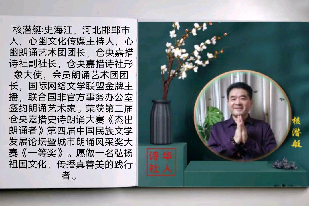 华人诗社江风秦雨个人作品专场晚会（图19）