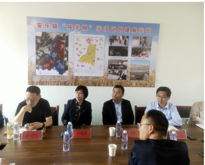 合力政银担 三农路更宽:人行聊城分行 、省农担聊城管理中心领导赴阳谷县调研粮食规模种植贷业务开展情况(图2)