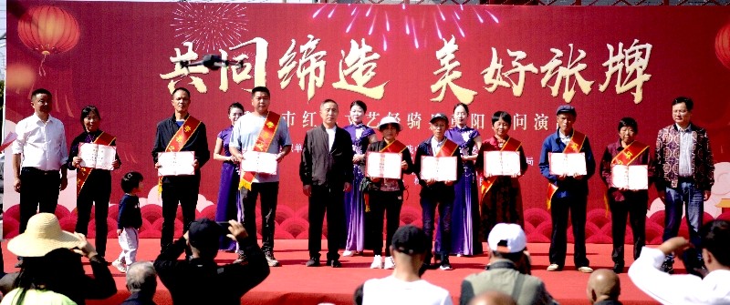 全囯文明村：湖北武穴市梅川村为80名老人送上重阳节贺节大餐（图11）