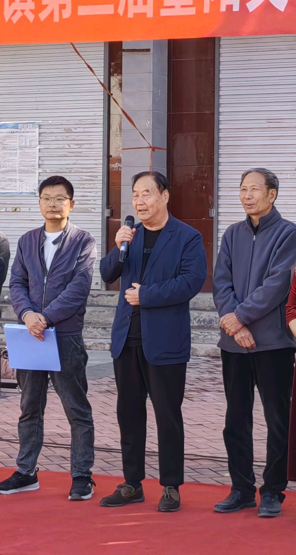 2023第三届重阳节暨双龙山文旅名人名家书画艺术展开幕（图4）