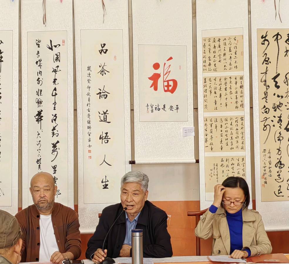 第四家书画社重阳节授牌成立暨“重阳节”书画展开幕（图5）