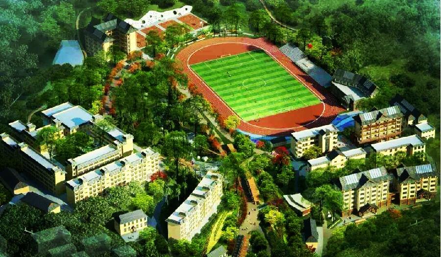 中国科学院植物园旁的人文景观(图2)