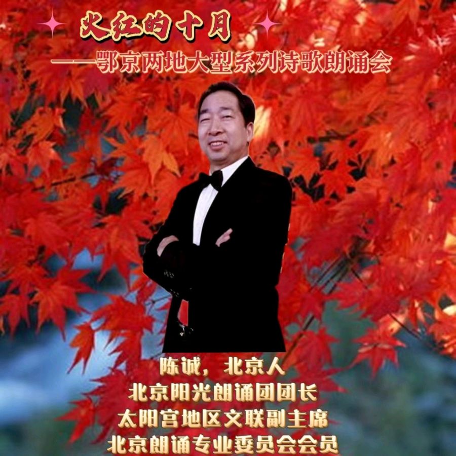 火红的十月 ‖ 鄂京两地大型系列诗歌朗诵会（图26）
