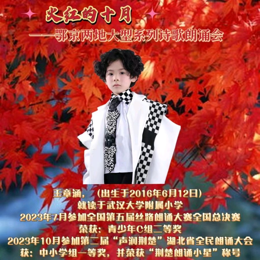 火红的十月 ‖ 鄂京两地大型系列诗歌朗诵会（图29）