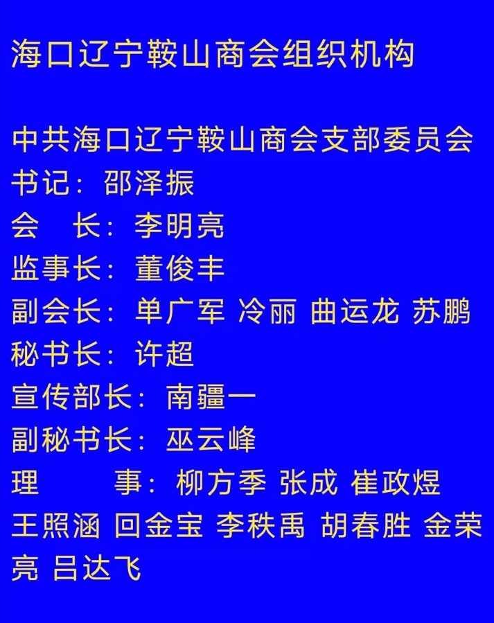 海口辽宁鞍山商会筹备委员会向鞍山市市委统战部、工商联、商务局汇报《海口辽宁鞍山商会》筹备工作（图8）
