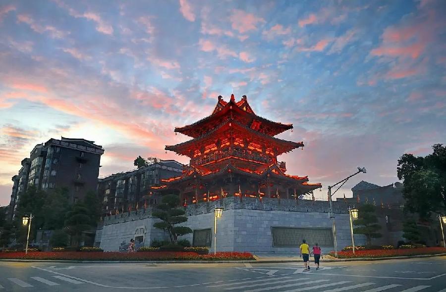 七律-白鹤观(组合)诗||鲁文彦(图12)