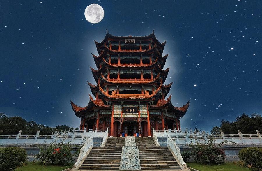 七律-白鹤观(组合)诗||鲁文彦(图28)