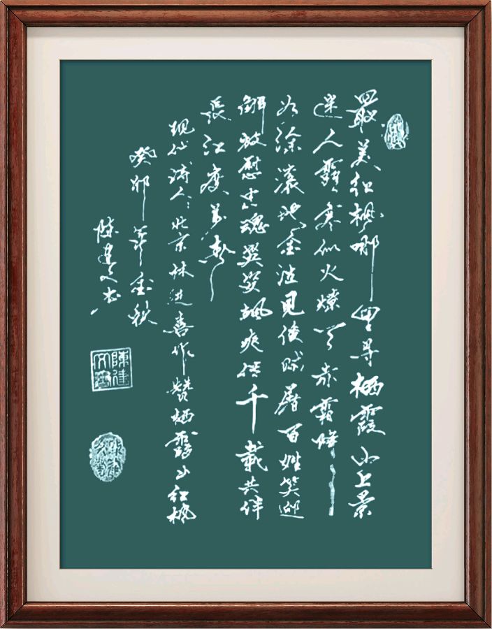 野草诗社十二(江苏)研修院034期微刊《栖霞枫叶最知秋》(图22)