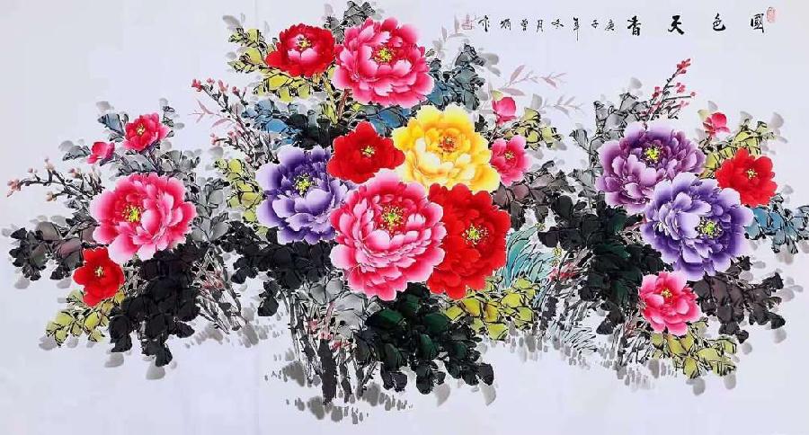 当代书画艺术家曾娟老师作品欣赏（图6）