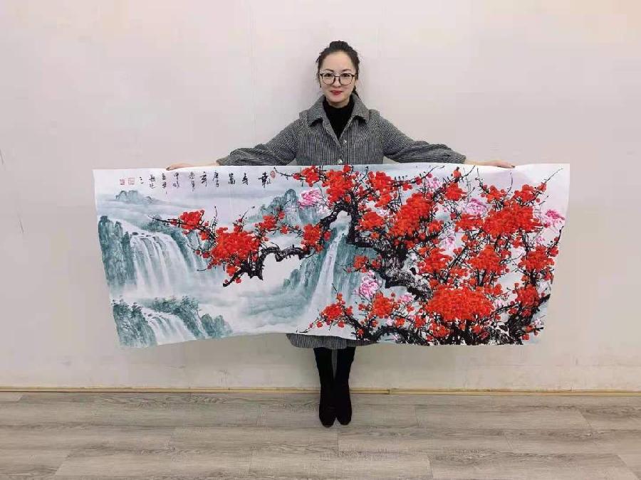 当代书画艺术家曾娟老师作品欣赏（图11）