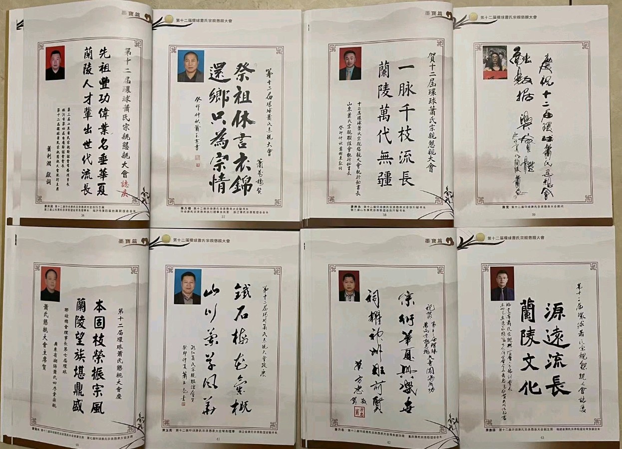 萧宽挥毫:灵地兰陵——萧宽格言漫记588(图73)
