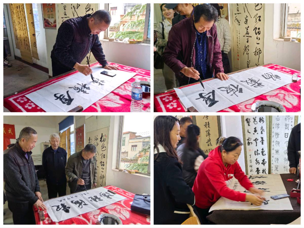 龙虎滩书画社授牌成立(图20)